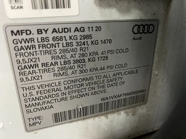 2021 Audi Q7 Prestige Appleton WI