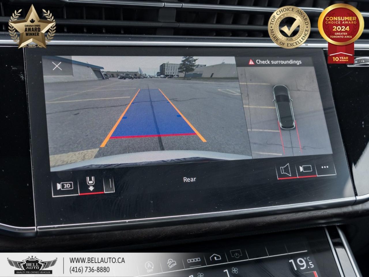 2021 Audi Q7 Progressiv, QUATTRO, 360CAM, 7-PASS, NAVI, PANO, BACKUPCAM, B.SPOT, DRVRASSISTPKG, NOACCIDENT Toronto ON