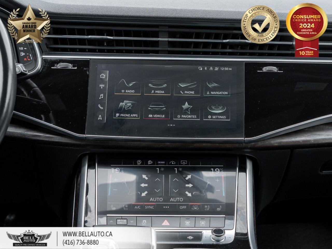 2021 Audi Q7 Progressiv, QUATTRO, 360CAM, 7-PASS, NAVI, PANO, BACKUPCAM, B.SPOT, DRVRASSISTPKG, NOACCIDENT Toronto ON