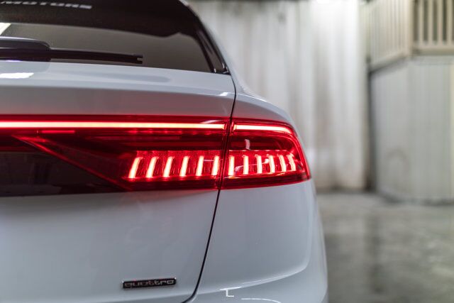 2021 Audi Q8 Quattro Progressiv S-Line Leather Roof Nav BCam Red Deer AB