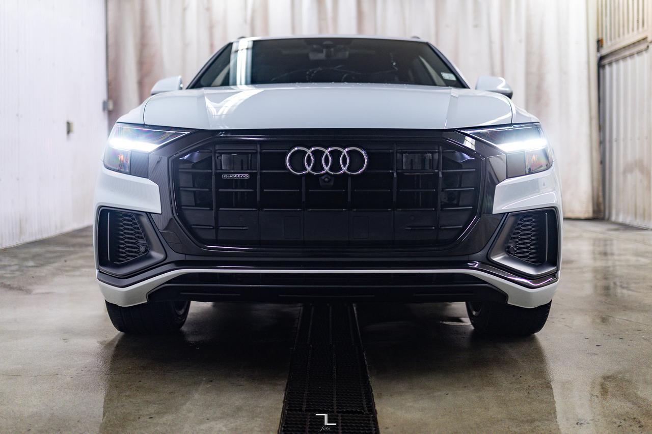 2021 Audi Q8 Quattro Progressiv S-Line Leather Roof Nav BCam Red Deer AB