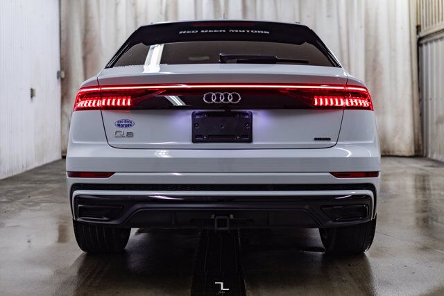 2021 Audi Q8 Quattro Progressiv S-Line Leather Roof Nav BCam Red Deer AB