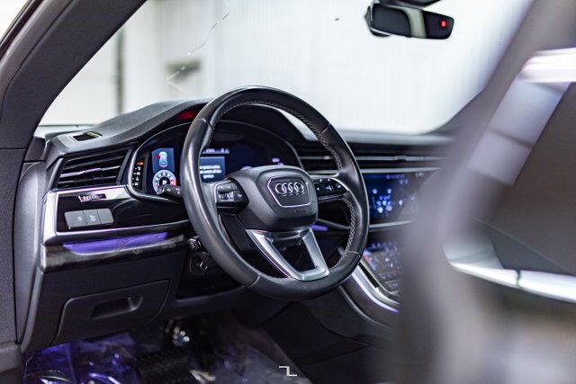 2021 Audi Q8 Quattro Progressiv S-Line Leather Roof Nav BCam Red Deer AB