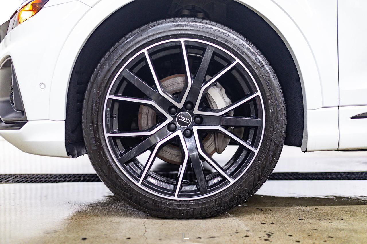 2021 Audi Q8 Quattro Progressiv S-Line Leather Roof Nav BCam Red Deer AB