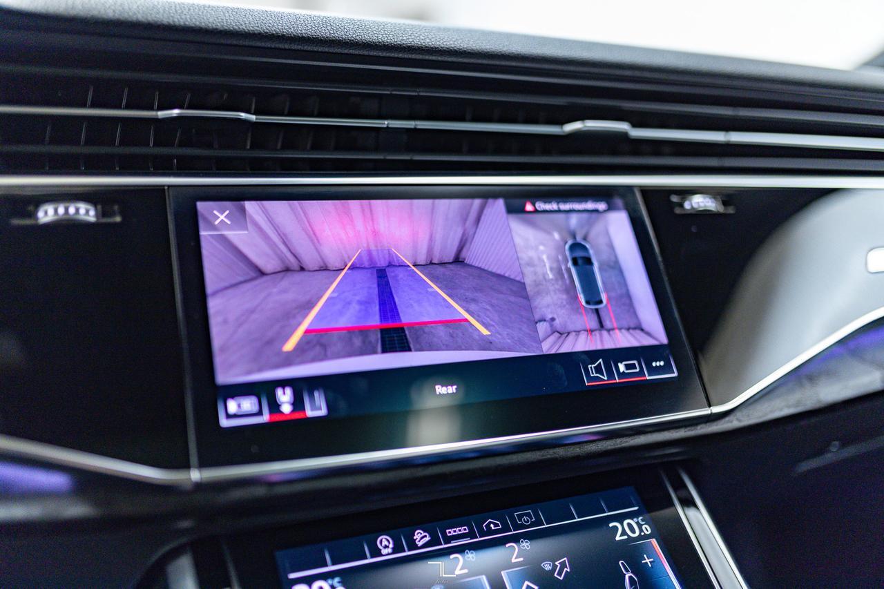 2021 Audi Q8 Quattro Progressiv S-Line Leather Roof Nav BCam Red Deer AB