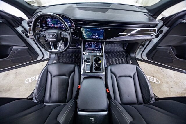 2021 Audi Q8 Quattro Progressiv S-Line Leather Roof Nav BCam Red Deer AB