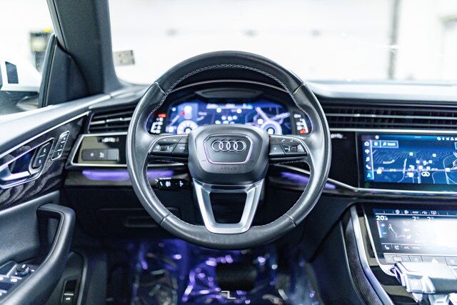 2021 Audi Q8 Quattro Progressiv S-Line Leather Roof Nav BCam Red Deer AB