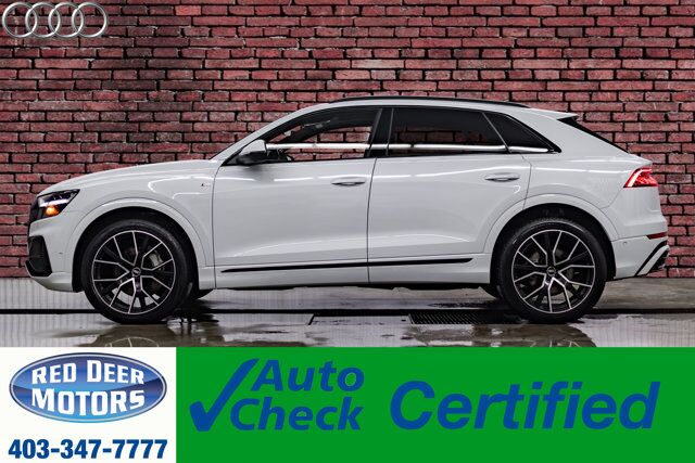 2021 Audi Q8 Quattro Progressiv S-Line Leather Roof Nav BCam