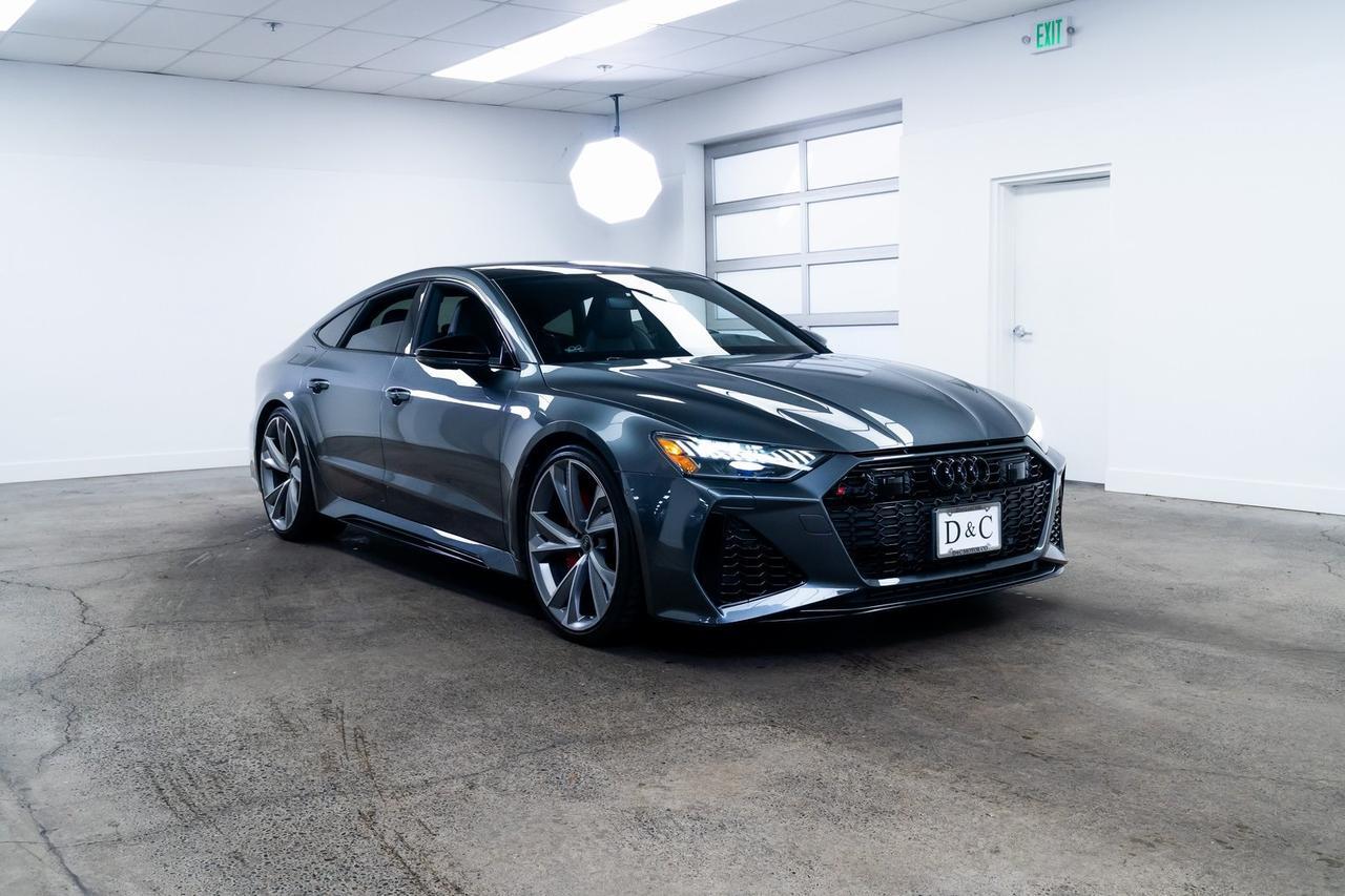 2021 Audi RS 7 4.0T Vented Seats Executive Package Black Optic Package Portland OR