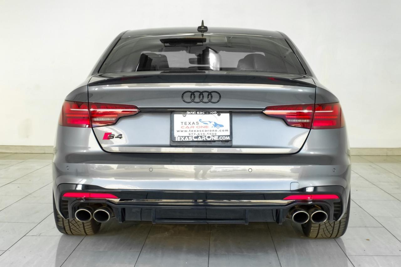 2021 Audi S4 PREMIUM PLUS QUATTRO S SPORT PKG BLIND SPOT ASSIST LANE DEPARTUR Carrollton TX