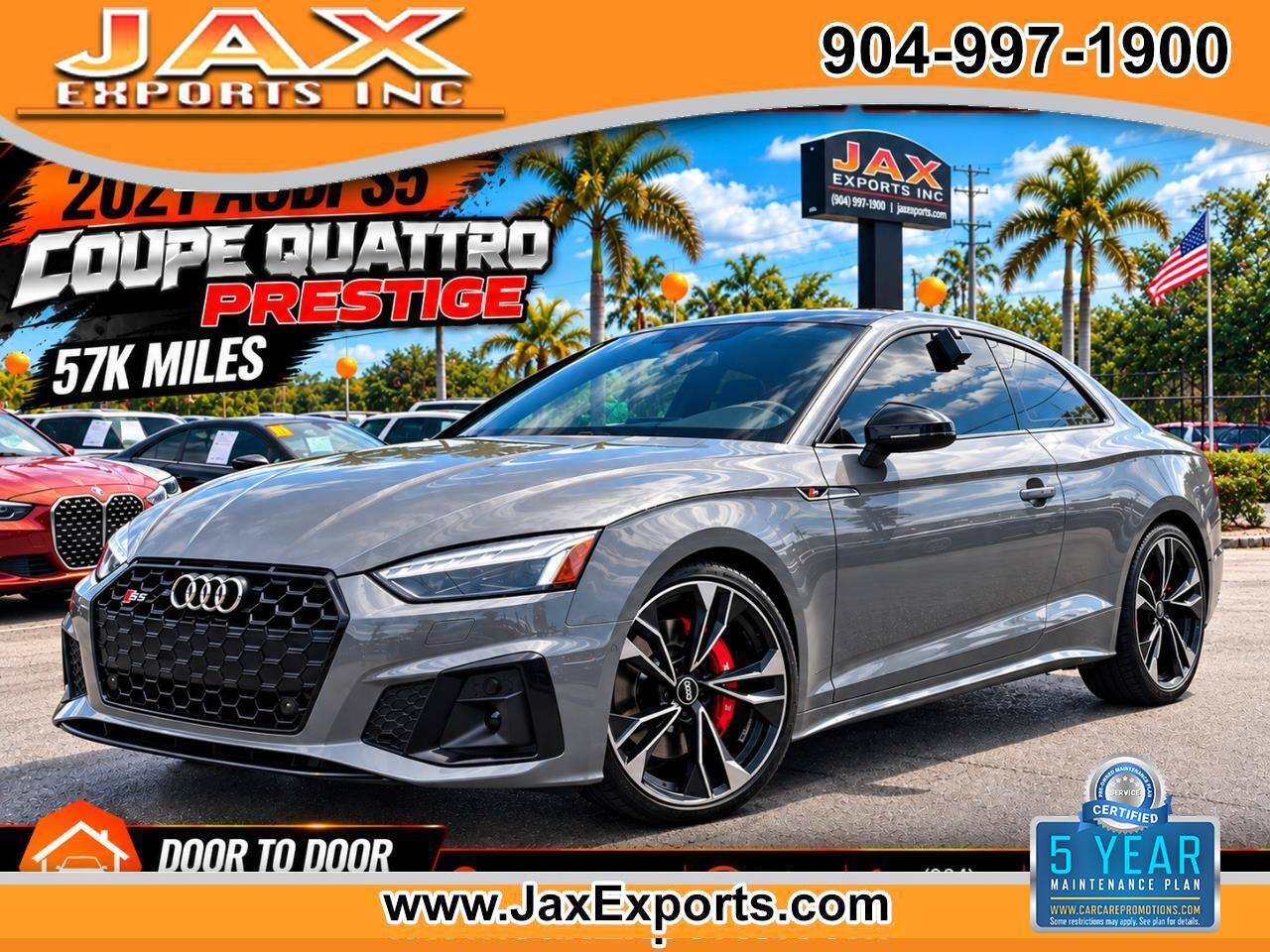 2021 Audi S5 Coupe Prestige 3.0 TFSI quattro