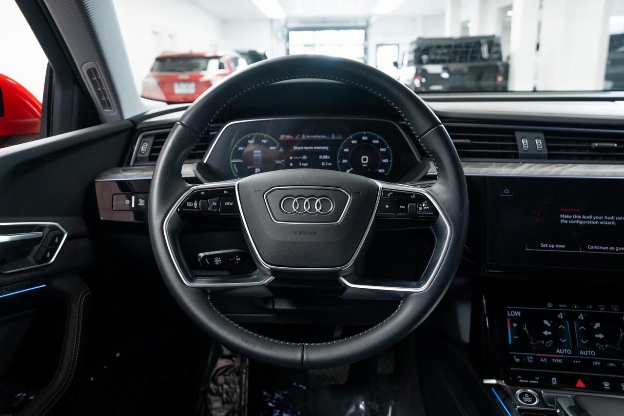 2021 Audi e-tron Prestige 1 Owner Black Optic Package Ambient Interior Light Portland OR