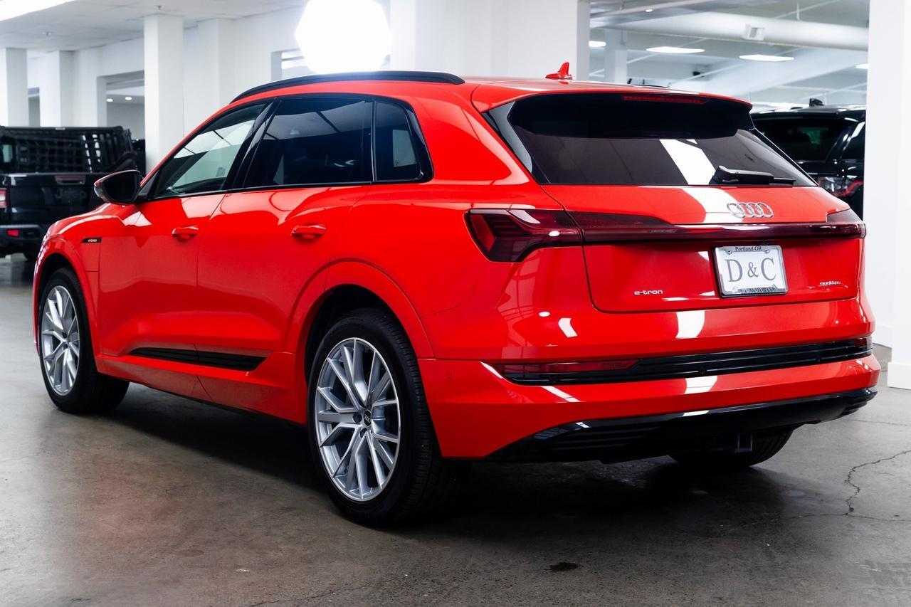 2021 Audi e-tron Prestige 1 Owner Black Optic Package Ambient Interior Light Portland OR