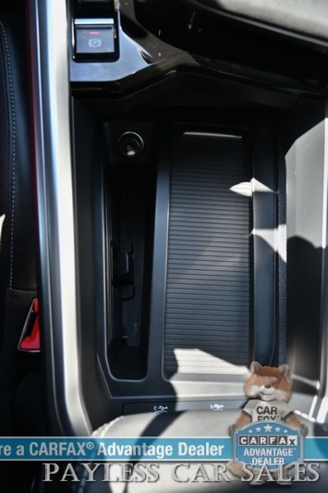 2021 Audi e-tron Prestige / AWD / Black Optic Pkg / Heated & Cooled Leather Seats / Panoramic Sunroof / Navigation / HUD / Bang & Olufsen Speakers / Lane Departure & Blind Spot Alert / 222 Mile Range / Low Miles / 1-Owner Anchorage AK