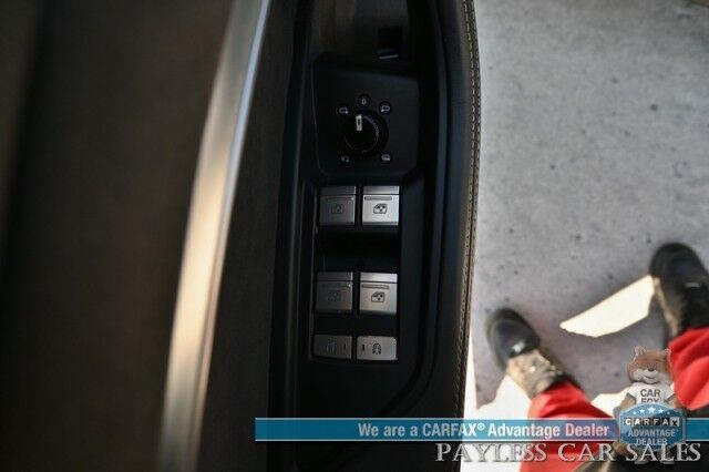 2021 Audi e-tron Prestige / AWD / Black Optic Pkg / Heated & Cooled Leather Seats / Panoramic Sunroof / Navigation / HUD / Bang & Olufsen Speakers / Lane Departure & Blind Spot Alert / 222 Mile Range / Low Miles / 1-Owner Anchorage AK
