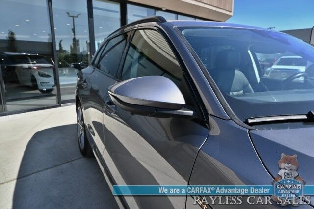 2021 Audi e-tron Prestige / AWD / Black Optic Pkg / Heated & Cooled Leather Seats / Panoramic Sunroof / Navigation / HUD / Bang & Olufsen Speakers / Lane Departure & Blind Spot Alert / 222 Mile Range / Low Miles / 1-Owner Anchorage AK