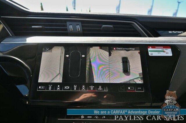 2021 Audi e-tron Sportback Premium Plus / AWD / Heated & Cooled Leather Seats / Panoramic Sunroof / NAV / Bang & Olufsen Speakers / Lane Depart & Blind Spot Alert / Apple CarPlay & Android Auto / 360 Cam / Tow Pkg / 218mi Range / 1-Owner Anchorage AK