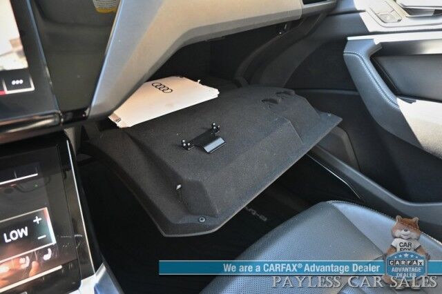 2021 Audi e-tron Sportback Premium Plus / AWD / Heated & Cooled Leather Seats / Panoramic Sunroof / NAV / Bang & Olufsen Speakers / Lane Depart & Blind Spot Alert / Apple CarPlay & Android Auto / 360 Cam / Tow Pkg / 218mi Range / 1-Owner Anchorage AK