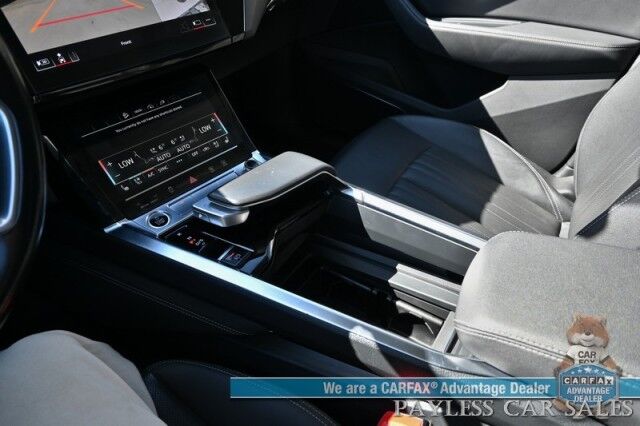 2021 Audi e-tron Sportback Premium Plus / AWD / Heated & Cooled Leather Seats / Panoramic Sunroof / NAV / Bang & Olufsen Speakers / Lane Depart & Blind Spot Alert / Apple CarPlay & Android Auto / 360 Cam / Tow Pkg / 218mi Range / 1-Owner Anchorage AK