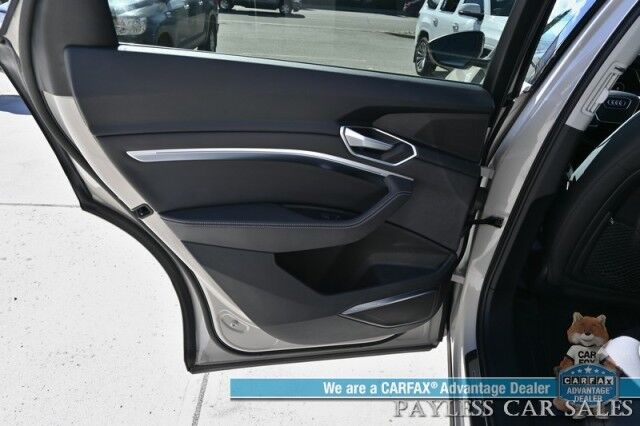 2021 Audi e-tron Sportback Premium Plus / AWD / Heated & Cooled Leather Seats / Panoramic Sunroof / NAV / Bang & Olufsen Speakers / Lane Depart & Blind Spot Alert / Apple CarPlay & Android Auto / 360 Cam / Tow Pkg / 218mi Range / 1-Owner Anchorage AK