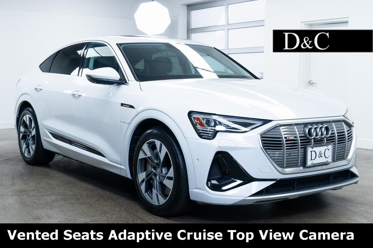 2021 Audi e-tron Sportback Premium Plus quattro Vented Seats Adaptive Cruise Top View Came Portland OR