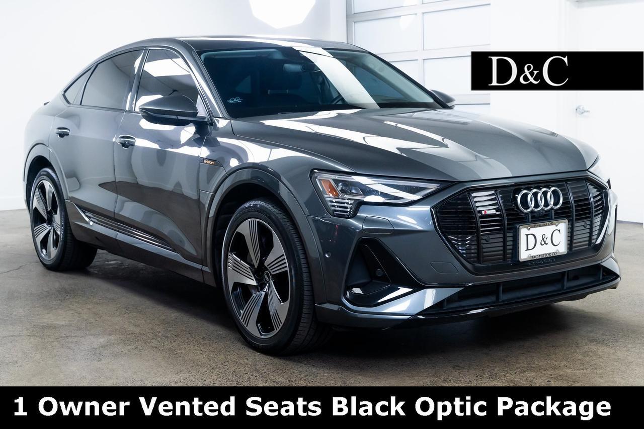2021 Audi e-tron Sportback Prestige 1 Owner Vented Seats Black Optic Package Portland OR