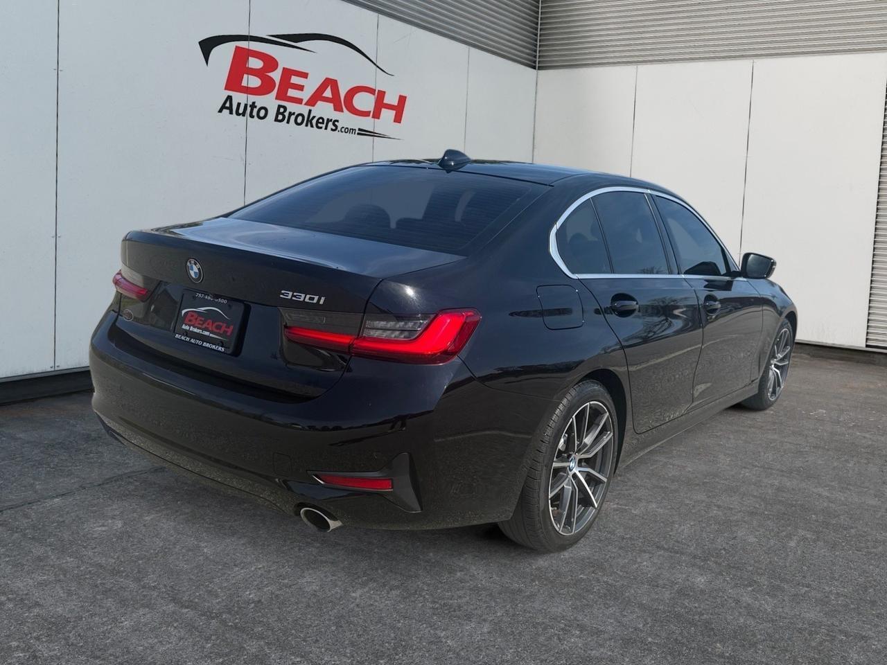 2021 BMW 3 Series 330i, APPLE CARPLAY/ANDROID AUTO, NAVIGATION, HEATED SEATS, BACKUP CAMERA, POWER MIRRORS, BLUETOOTH, SUNROOF, KEYLESS START, CLEAN CARFAX, MAKE THIS BMW 330I YOURS TODAY! Norfolk VA