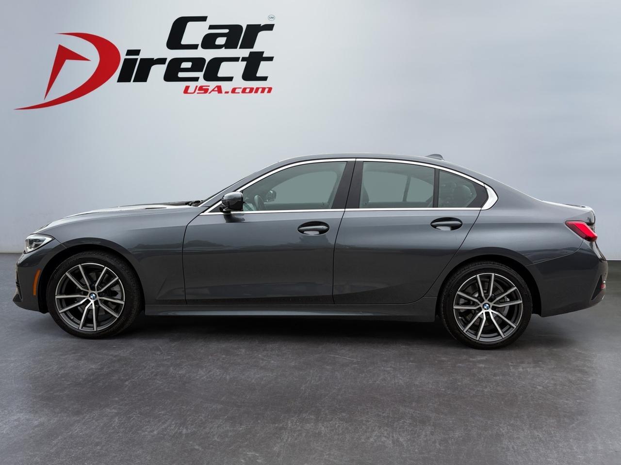 2021 BMW 3 Series 330i xDrive, AUTO START/STOP, DRIVE SELECT MODES, PADDLE SHIFTERS, BACKUP CAMERA, 360 PARKING SENSORS, SUNROOF, BLIND SPOT ALERT, LANE KEEP ASSIST, HEATED STEERING WHEEL & SEATS, ONLY 44K MILES, RIDE IN LUXURY!
