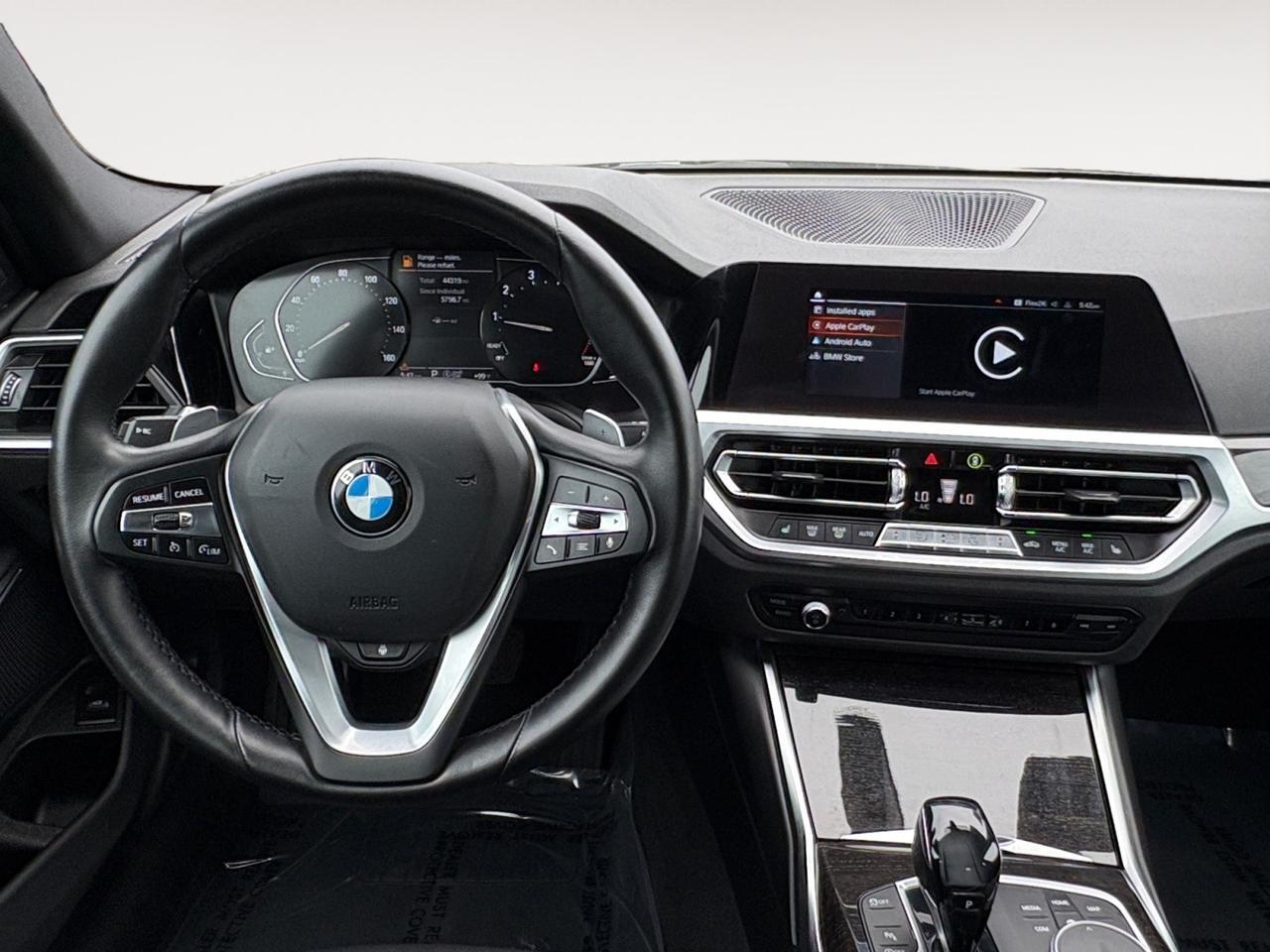 2021 BMW 3 Series 330i xDrive, AUTO START/STOP, DRIVE SELECT MODES, PADDLE SHIFTERS, BACKUP CAMERA, 360 PARKING SENSORS, SUNROOF, BLIND SPOT ALERT, LANE KEEP ASSIST, HEATED STEERING WHEEL & SEATS, ONLY 44K MILES, RIDE IN LUXURY!
