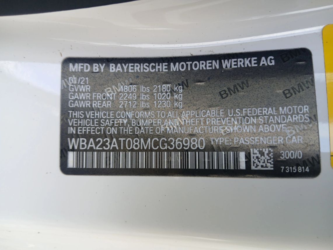 2021 BMW 4 Series 430i Convertible 2D Maitland FL