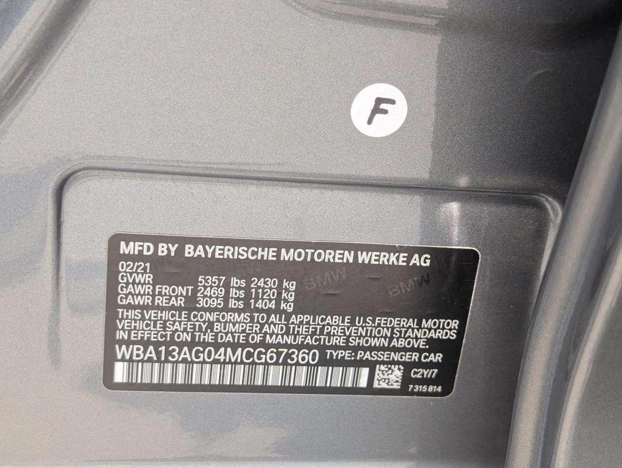 2021 BMW 5 Series 530e Roseville CA