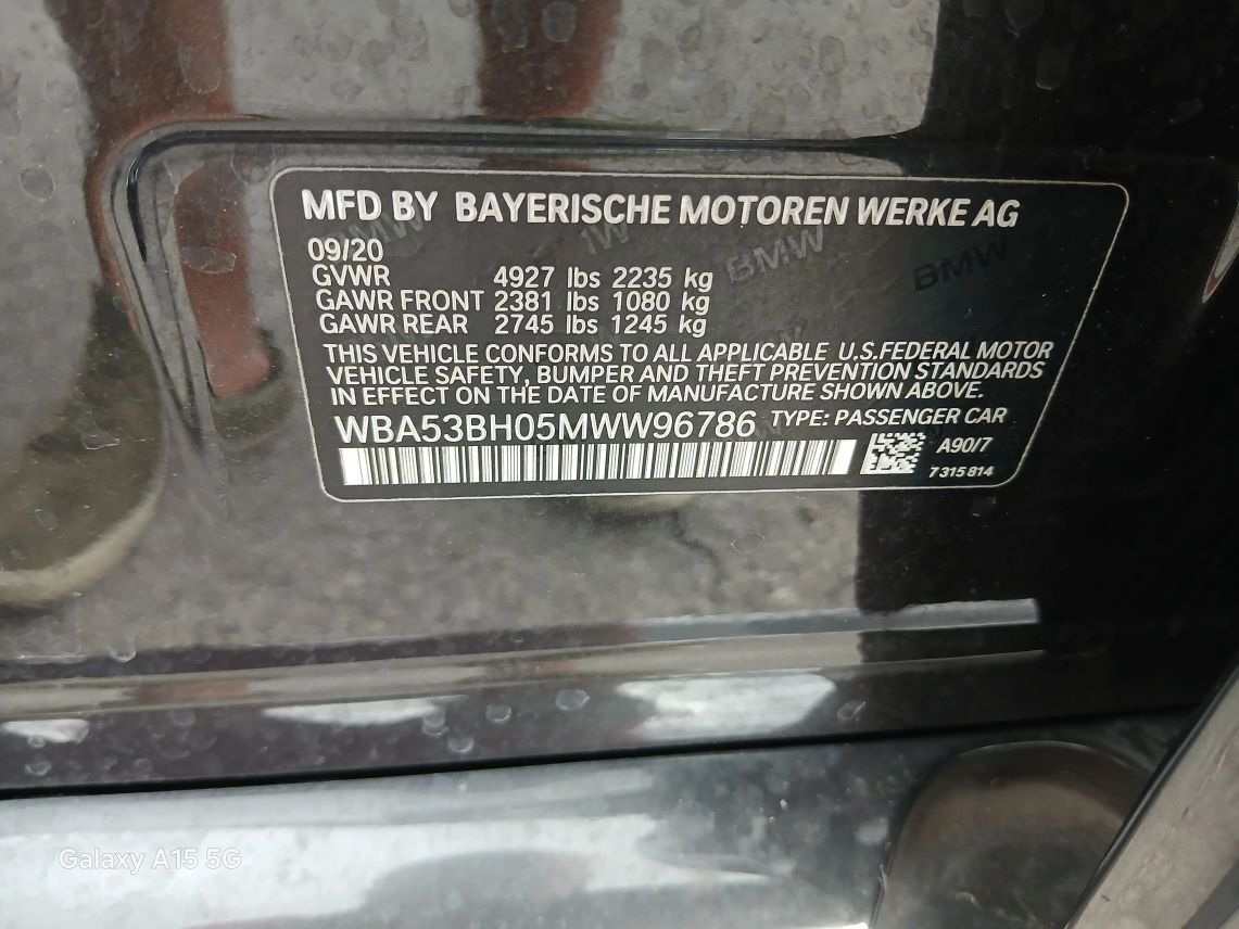 2021 BMW 5 Series 530i Sedan 4D Maitland FL