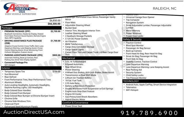 2021 BMW 5 Series 540i Raleigh NC