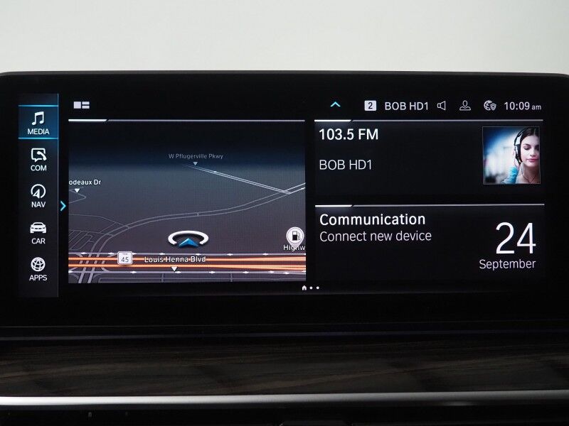2021 BMW 530e iPerformance Plug-In Hybrid *HEADS-UP DISPLAY, ADAPTIVE CRUISE, SAFETY ALERTS, 360 VIEW CAMERAS, MOONROOF, HEATED SEATS/STEERING, 19 INCH WHEELS, HARMAN/KARDON, WIRELESS CHARGING, APPLE CARPLAY Round Rock TX