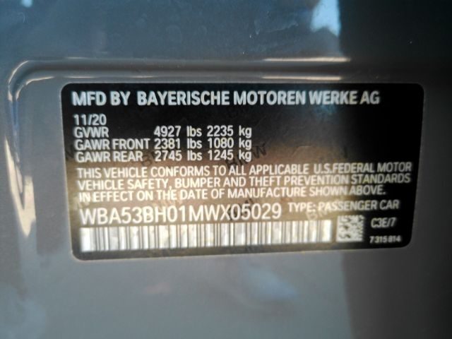 2021 BMW 530i 530I Plano TX