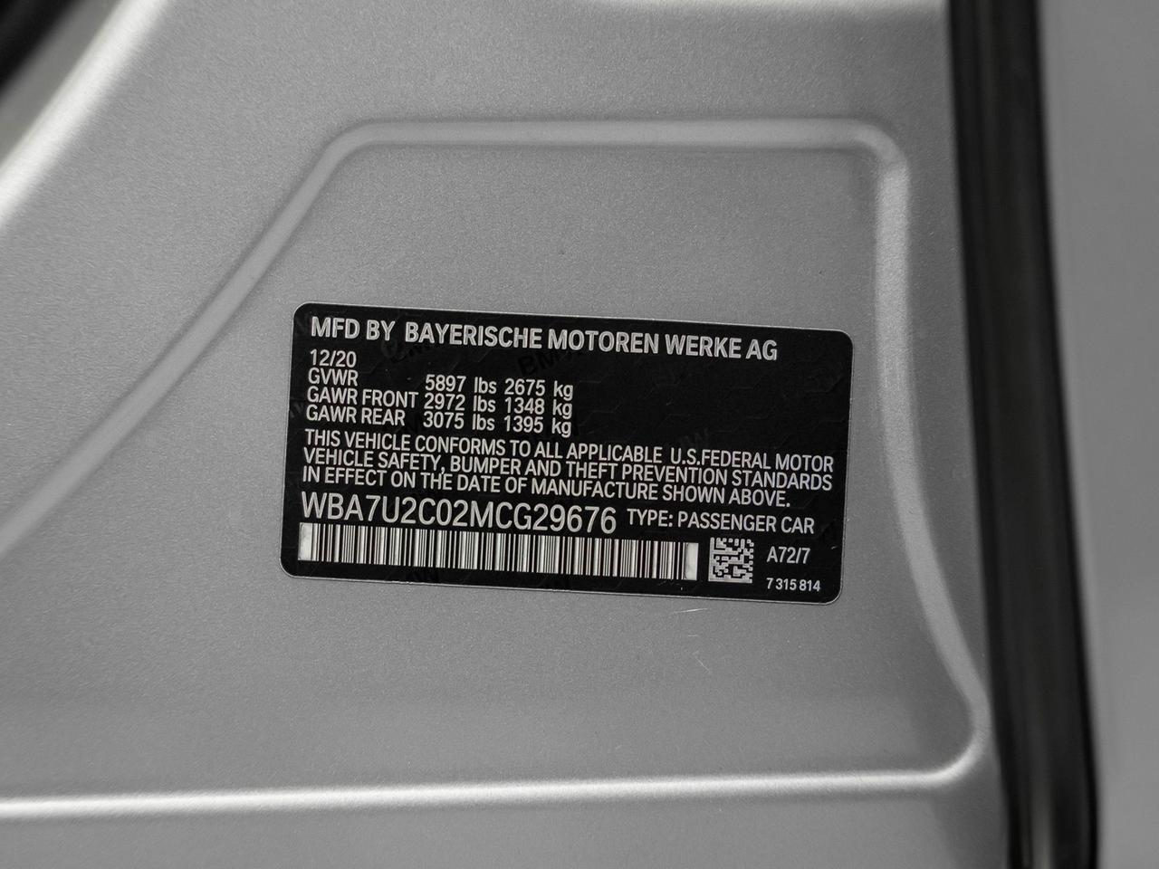 2021 BMW 7 Series 750i xDrive Ft Lauderdale FL
