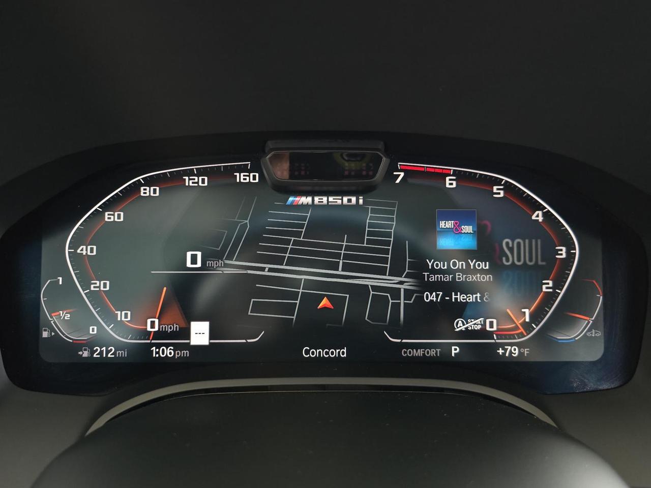 2021 BMW 8 Series M850i xDrive Gran Coupe W/M Carbon Exterior Package and Carbon Roof Concord NC