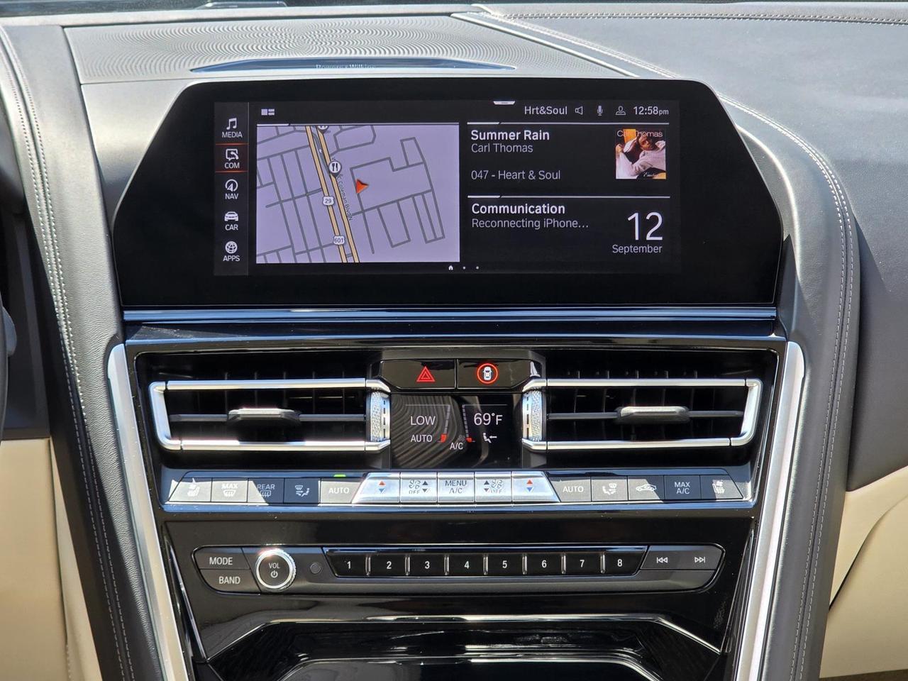 2021 BMW 8 Series M850i xDrive Gran Coupe W/M Carbon Exterior Package and Carbon Roof Concord NC