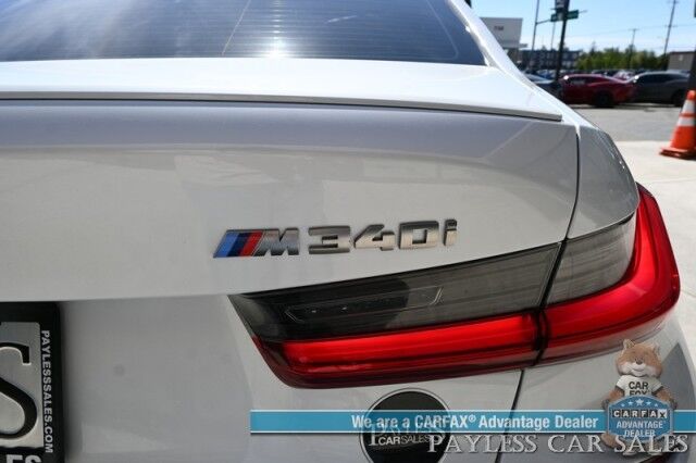 2021 BMW M340I / AWD / AutoStart / Executive Pkg / Driver Assist Pkg / Power & Heated Leather Seats / Heated Steering Wheel / Sunroof / NAV / HUD / Harman Kardon Speakers / Lane Departure & Blind Spot / 31 MPG Anchorage AK