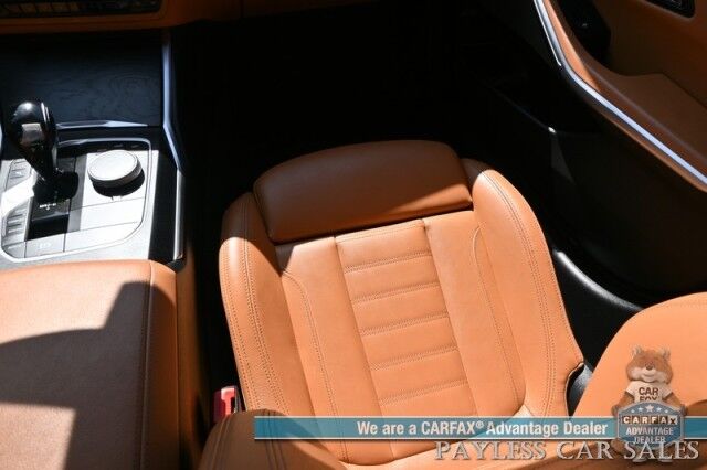 2021 BMW M340I / AWD / AutoStart / Executive Pkg / Driver Assist Pkg / Power & Heated Leather Seats / Heated Steering Wheel / Sunroof / NAV / HUD / Harman Kardon Speakers / Lane Departure & Blind Spot / 31 MPG Anchorage AK