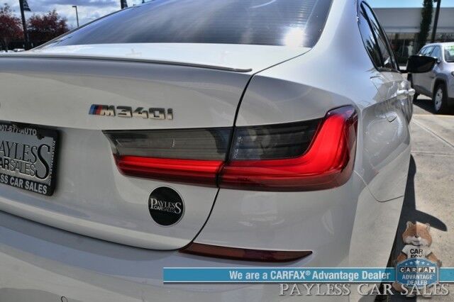 2021 BMW M340I / AWD / AutoStart / Executive Pkg / Driver Assist Pkg / Power & Heated Leather Seats / Heated Steering Wheel / Sunroof / NAV / HUD / Harman Kardon Speakers / Lane Departure & Blind Spot / 31 MPG Anchorage AK