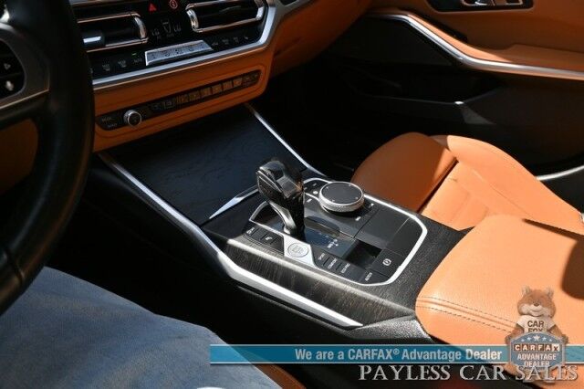 2021 BMW M340I / AWD / AutoStart / Executive Pkg / Driver Assist Pkg / Power & Heated Leather Seats / Heated Steering Wheel / Sunroof / NAV / HUD / Harman Kardon Speakers / Lane Departure & Blind Spot / 31 MPG Anchorage AK