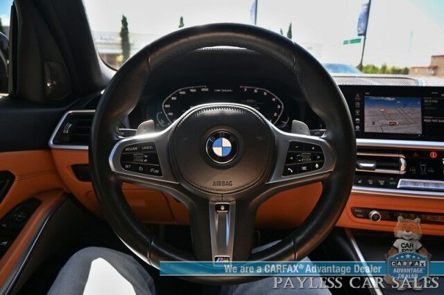 2021 BMW M340I / AWD / AutoStart / Executive Pkg / Driver Assist Pkg / Power & Heated Leather Seats / Heated Steering Wheel / Sunroof / NAV / HUD / Harman Kardon Speakers / Lane Departure & Blind Spot / 31 MPG Anchorage AK
