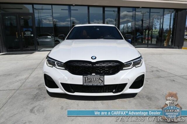 2021 BMW M340I / AWD / AutoStart / Executive Pkg / Driver Assist Pkg / Power & Heated Leather Seats / Heated Steering Wheel / Sunroof / NAV / HUD / Harman Kardon Speakers / Lane Departure & Blind Spot / 31 MPG Anchorage AK