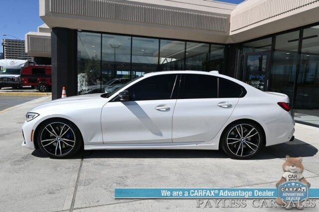 2021 BMW M340I / AWD / AutoStart / Executive Pkg / Driver Assist Pkg / Power & Heated Leather Seats / Heated Steering Wheel / Sunroof / NAV / HUD / Harman Kardon Speakers / Lane Departure & Blind Spot / 31 MPG Anchorage AK