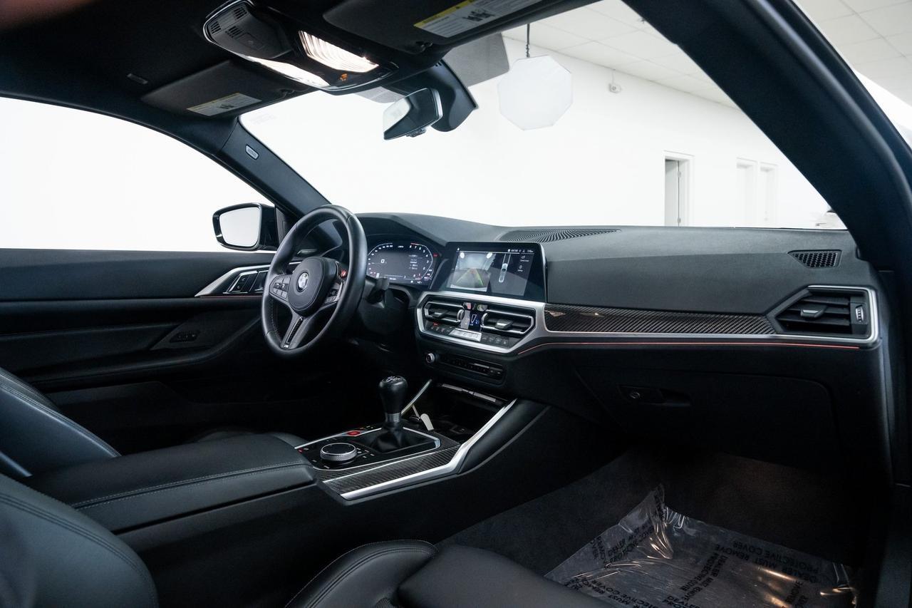 2021 BMW M4 Base Heated Seats 6-Speed Manual Carbon Fiber Trim Portland OR