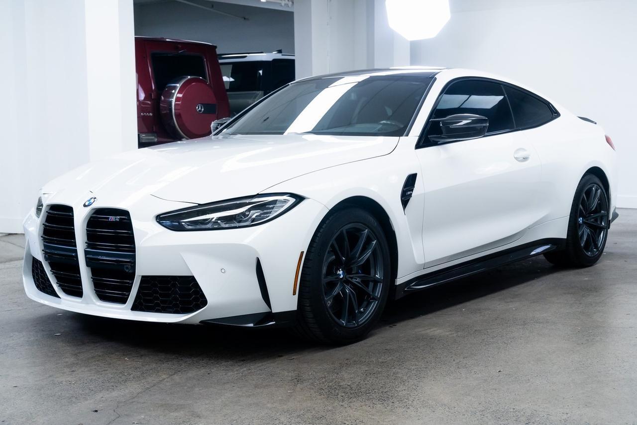 2021 BMW M4 Base Heated Seats 6-Speed Manual Carbon Fiber Trim Portland OR