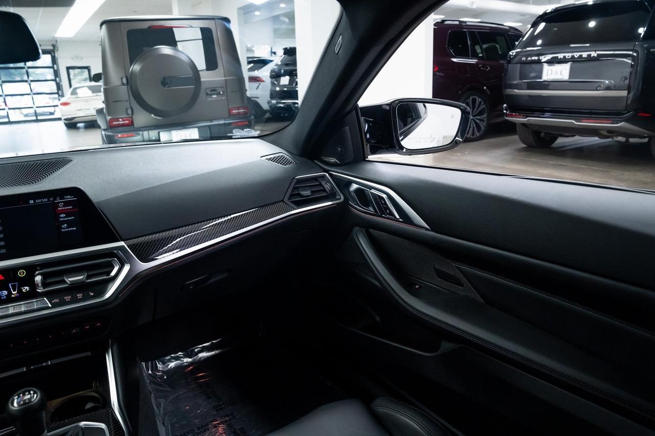 2021 BMW M4 Base Heated Seats 6-Speed Manual Carbon Fiber Trim Portland OR