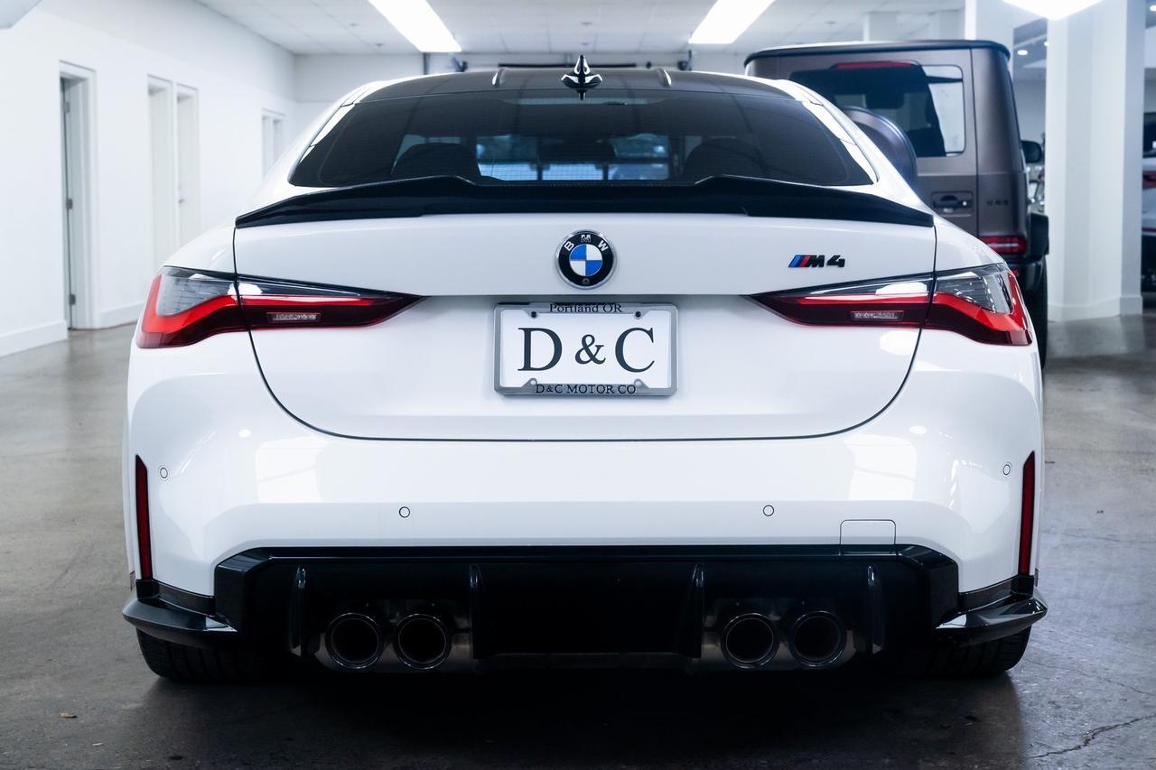 2021 BMW M4 Base Heated Seats 6-Speed Manual Carbon Fiber Trim Portland OR