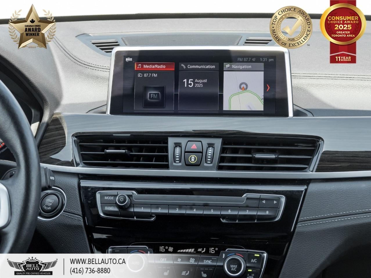 2021 BMW X1 xDrive28i | NAVI | BCKUPCAM | WOODTRIM | LOW KMS | NOACCIDENT Toronto ON